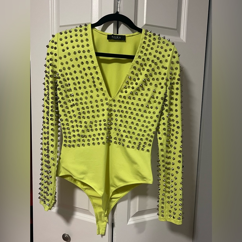 Green bodysuit